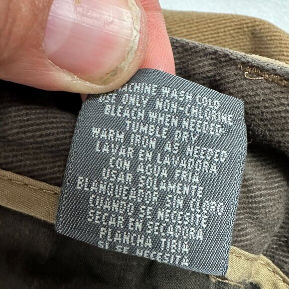 St. John's Bay Mens Khaki Denim Jeans Size 36X32 - Picture 6 of 6